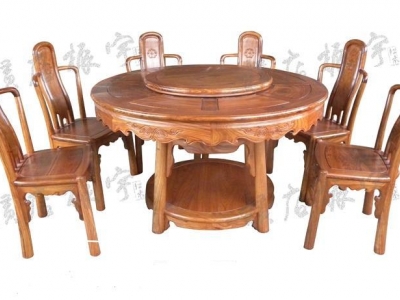 圓夢圓臺(tái)餐桌7件套